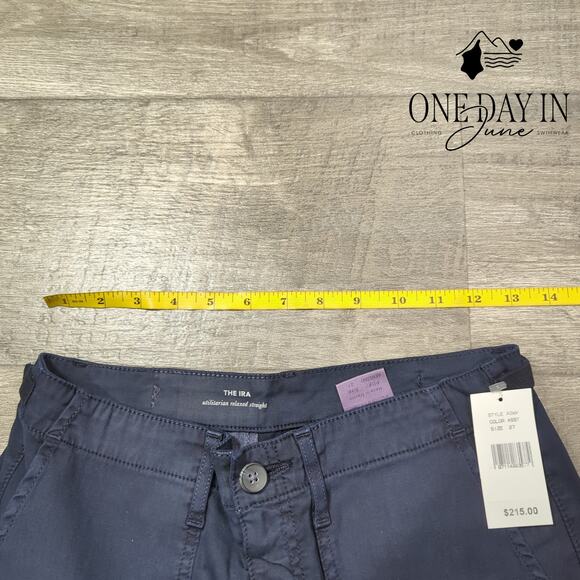 Adriano Goldschmied The Utilitarian Relaxed Straight Leg Jeans Size 27 (4) - Picture 3 of 6